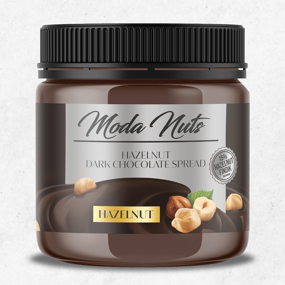 MODA NUTS HAZELNUT CREAMY WITH DARK CHOCOLATE 400 Gr